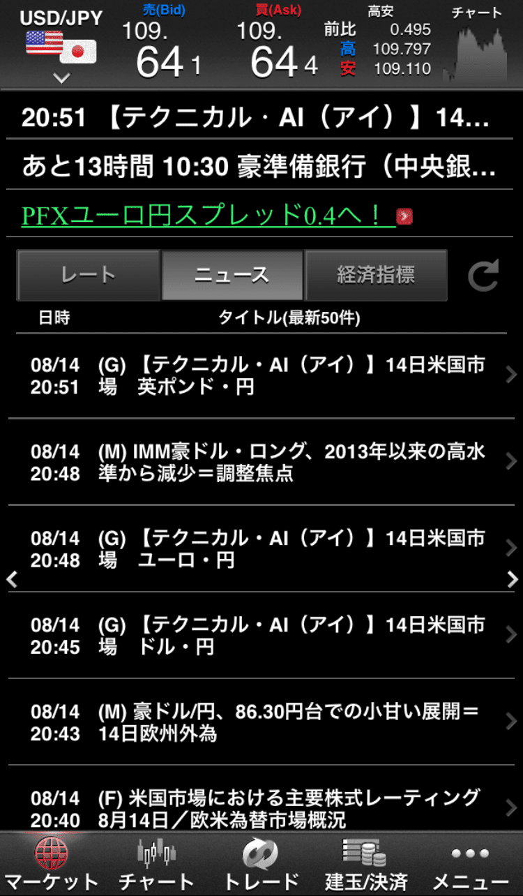 PC表示スマホアプリ解説4