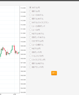 売買プログラムの設定