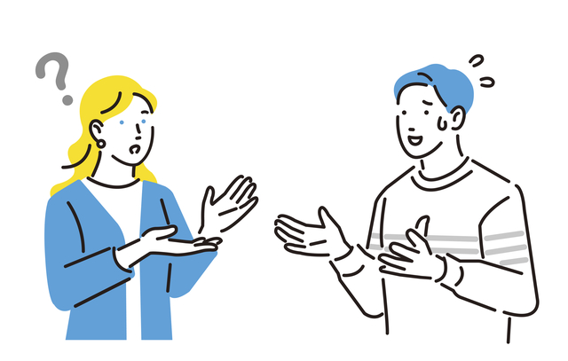 英会話のイメージイラスト