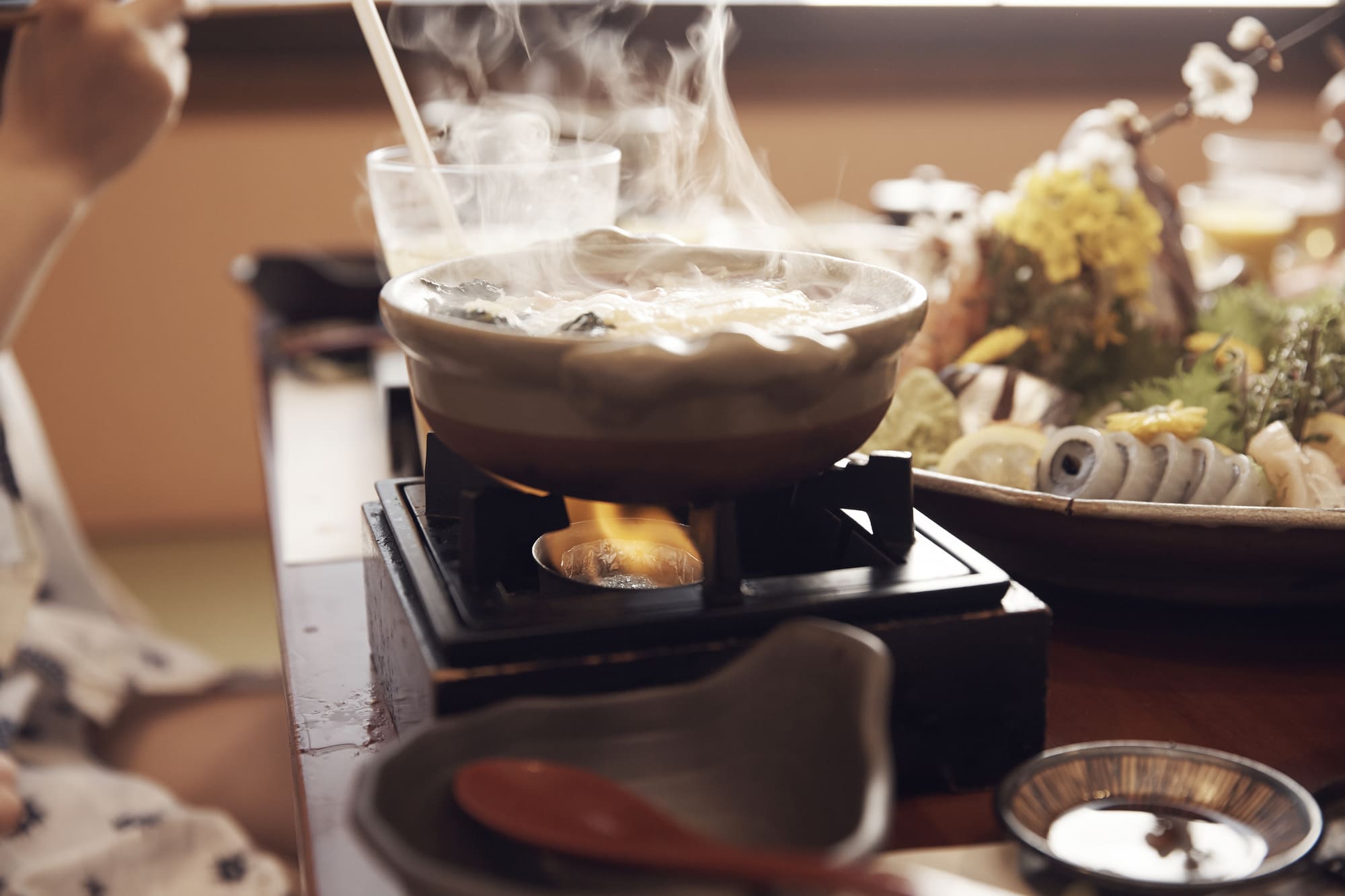 旅館の食事の写真