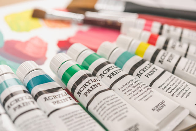 絵の具のイメージカット